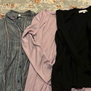 XS Lot of 3 Long Sleeve Tops
